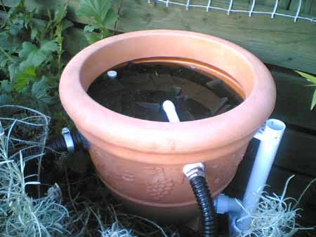 Homemade DIY fish pond biofilter eliminate green water how to